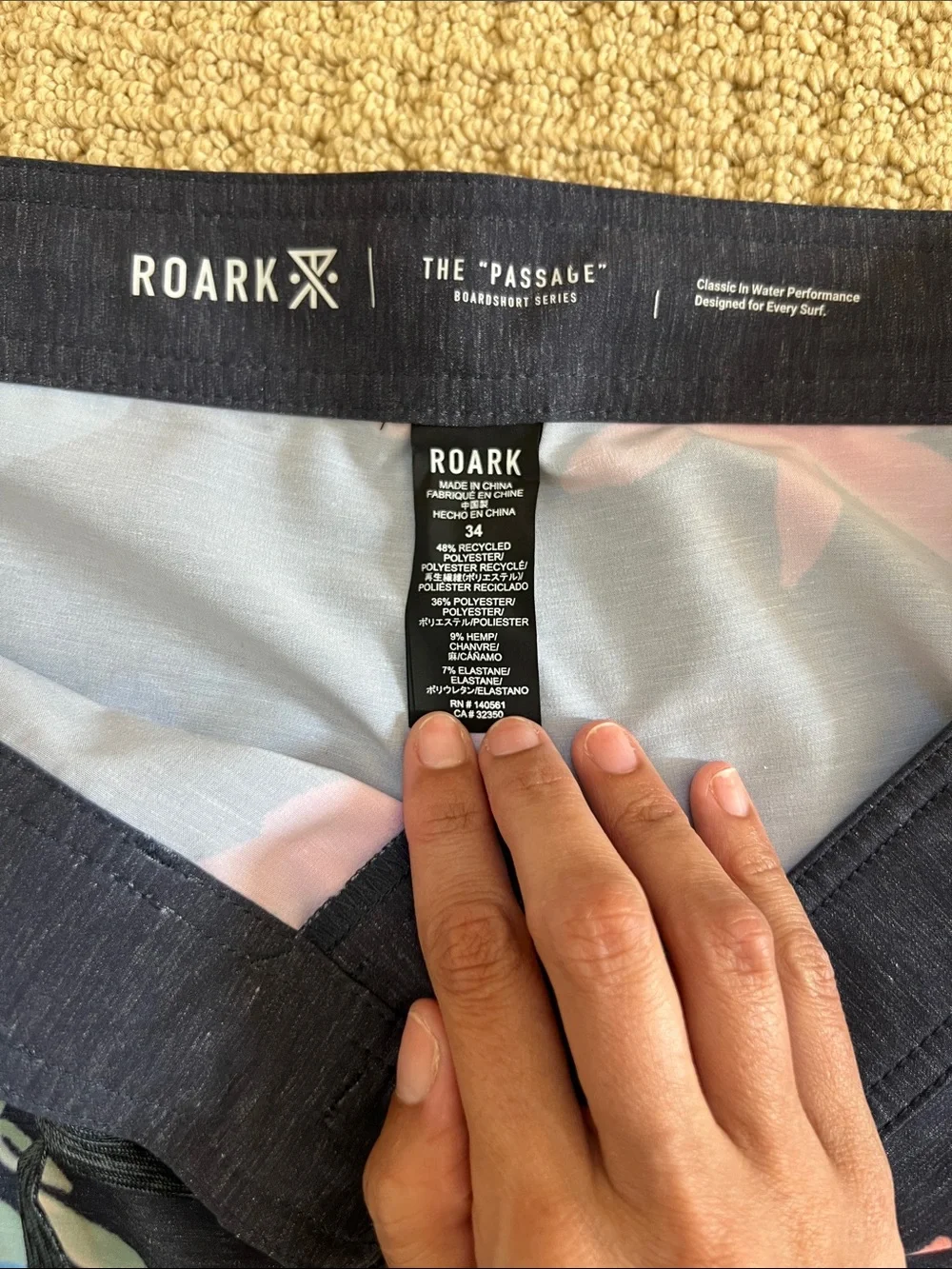 Roark Men's Bundle of 3 Multi Floral & Medallion Board Shorts